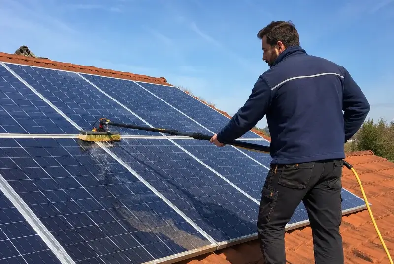 Nettoyage et entretien de panneaux solaires à Kuttolsheim